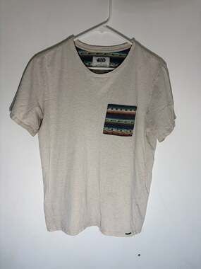 On The Byas x Star Wars Southwestern Tribal Print Pocket T-Shirt Size M
